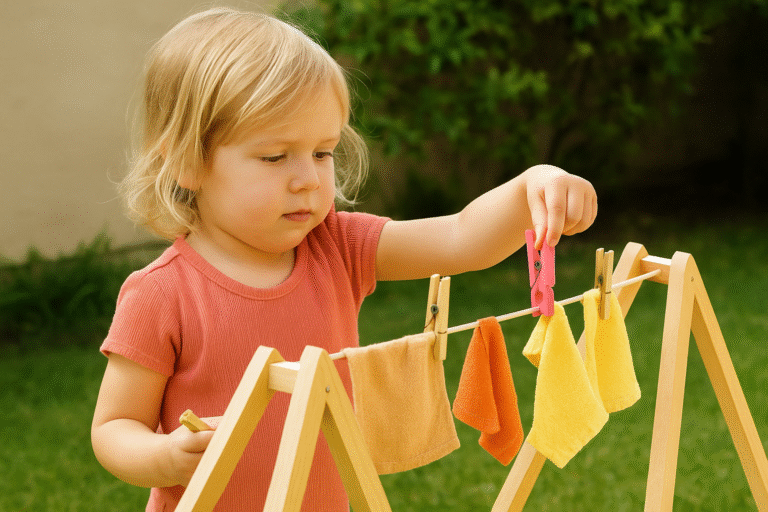 Atividade Montessori para Dias de Sol