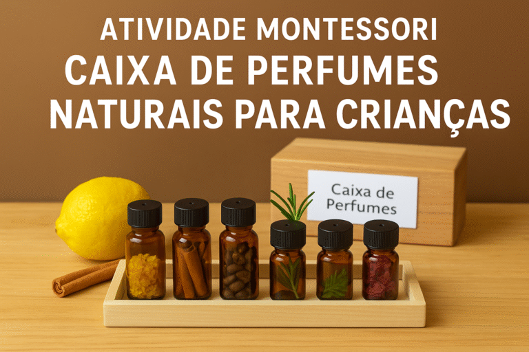 Caixa de Perfumes Naturais para Crianças